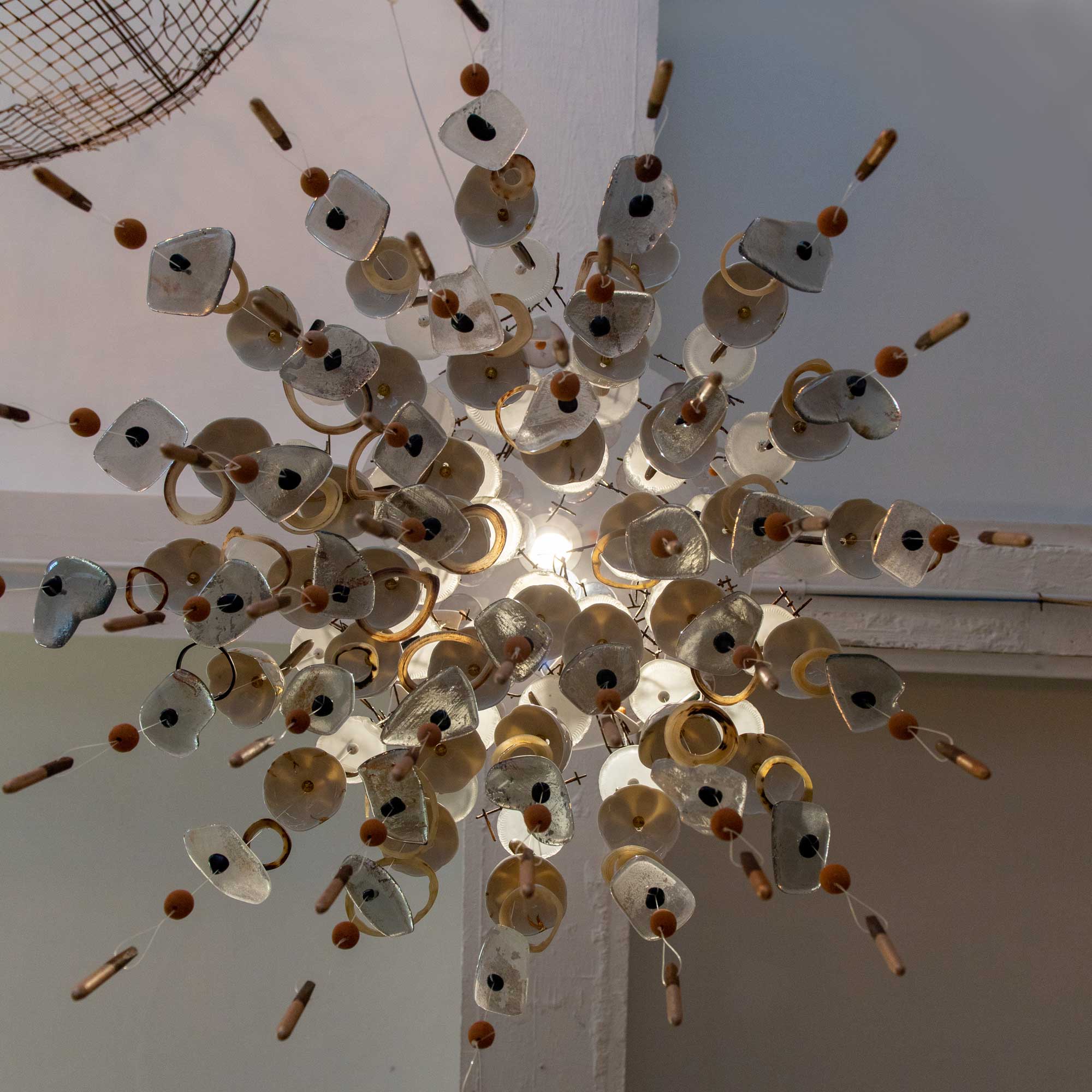 Redemption Chandelier (with incredible recycled elements) image 8