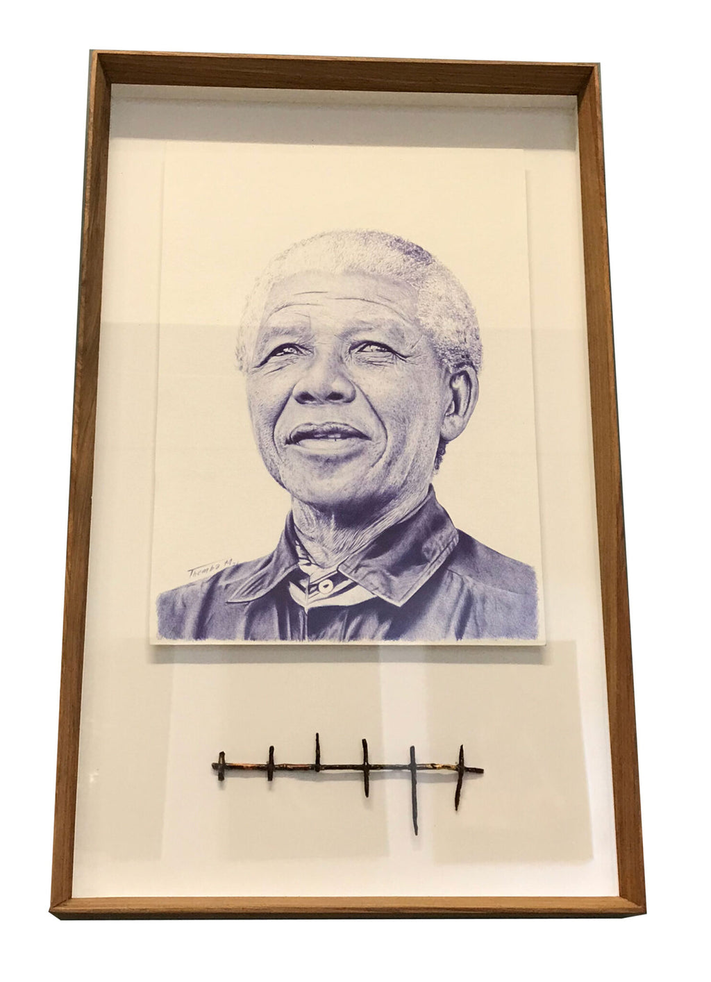 Mandela Ball Point Pen Art image 0