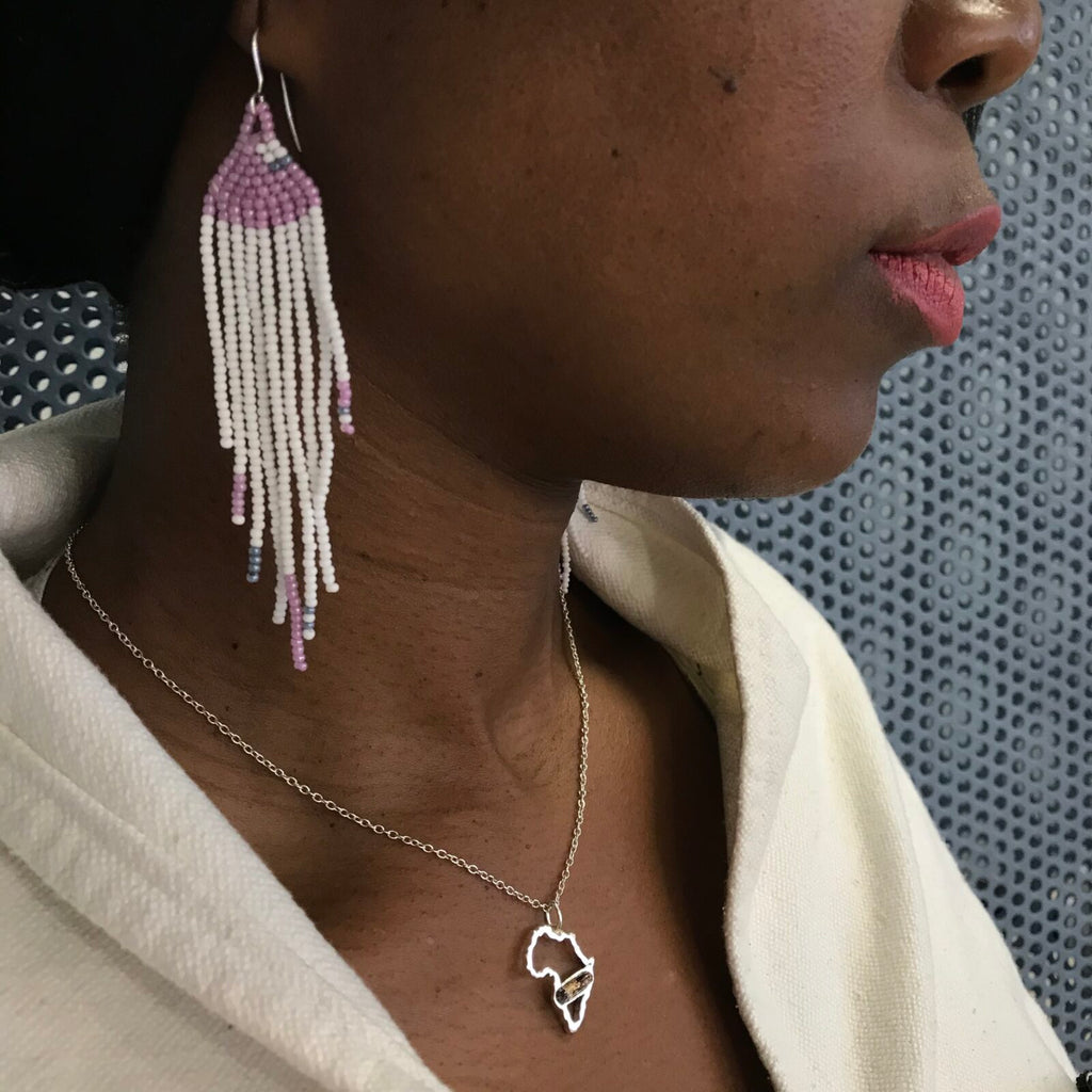 Dame Pink Earrings image 1