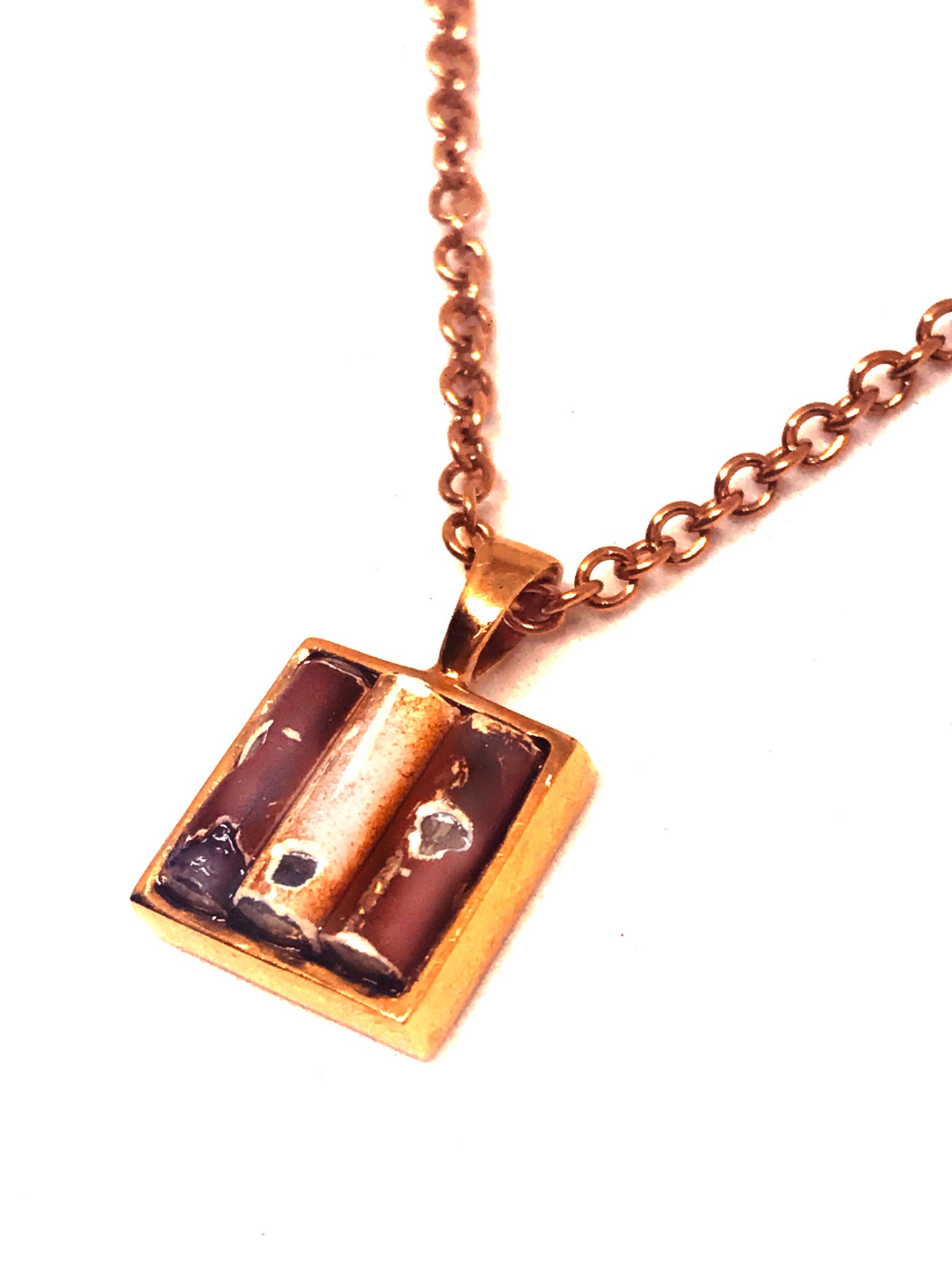 Strength Pendant (Excludes Chain) - 9ct Rose / white Gold image