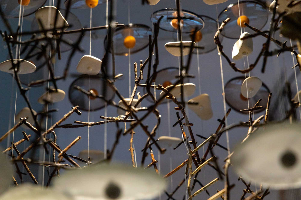 Redemption Chandelier (with incredible recycled elements) image 9