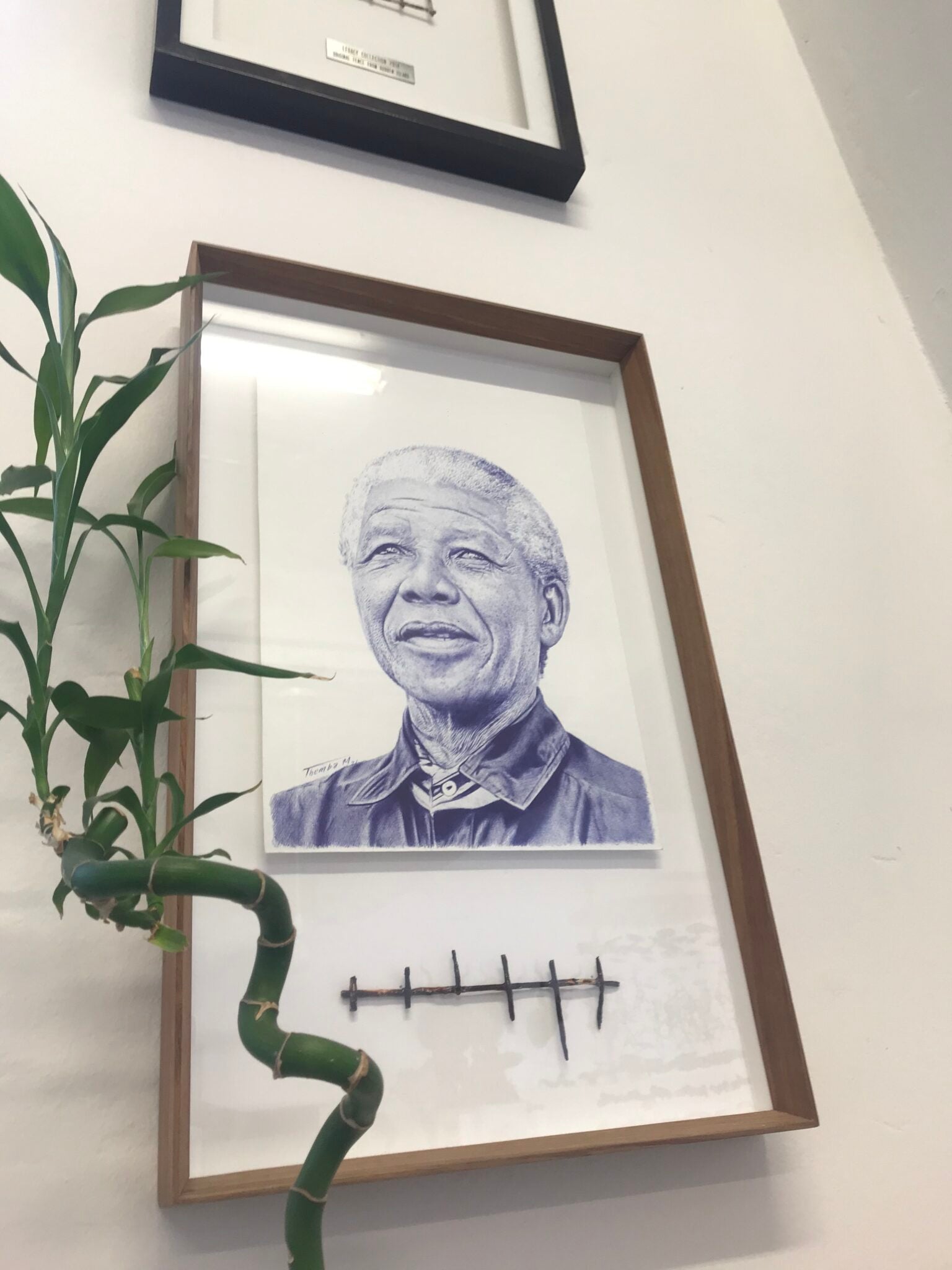 Mandela Ball Point Pen Art image 1