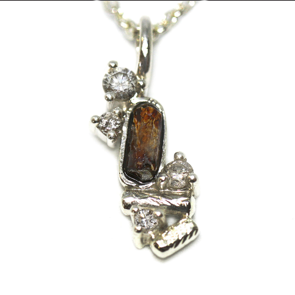 The Glory Pendant: with Diamonds, Tanzanites + Precious Stones (excludes a chain) - Dust to Diamonds image