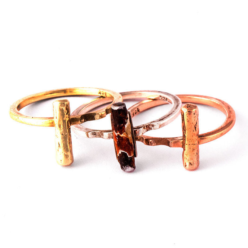 The Change Ring - Triple Stack Ring image 0