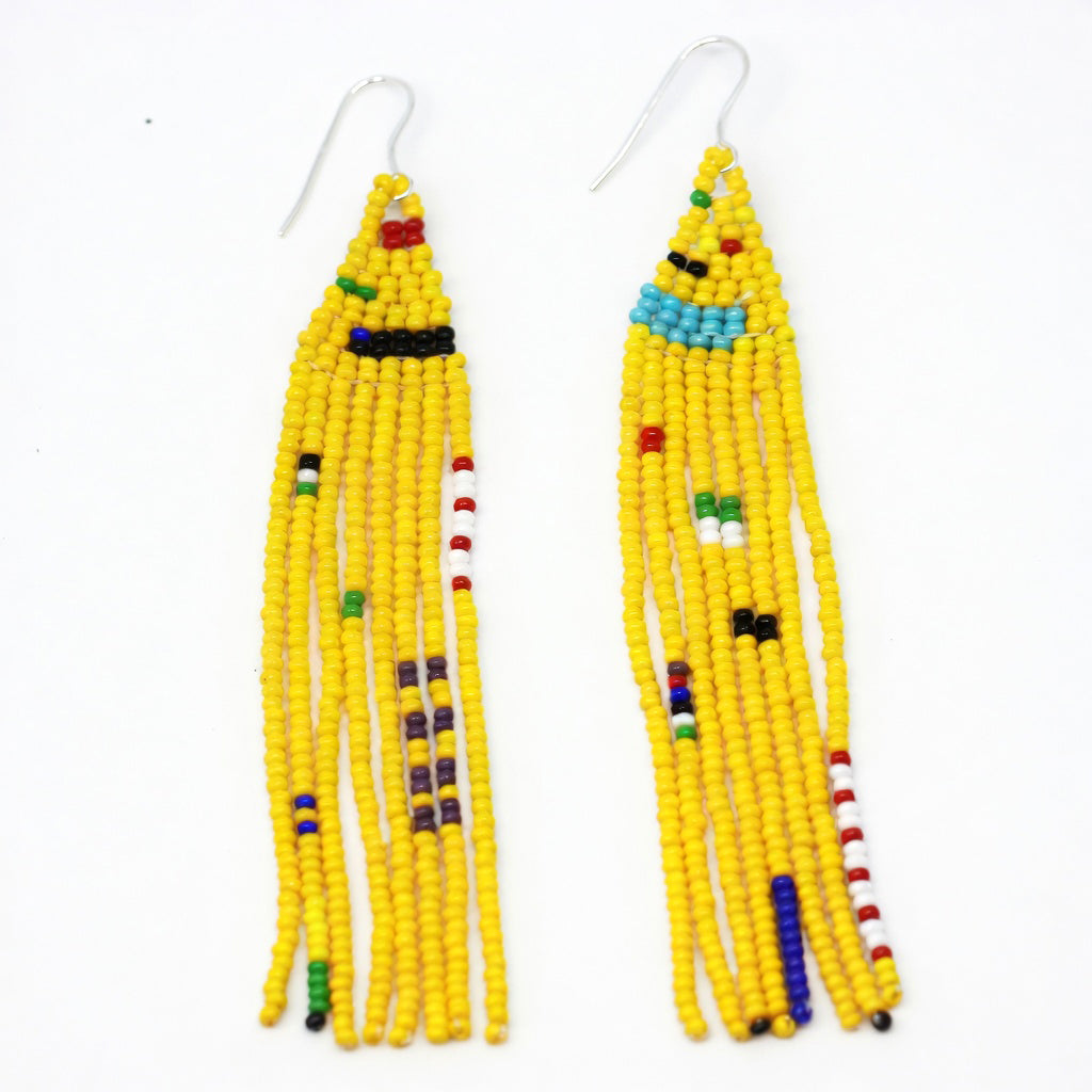Sunlit Court Beaded Earrings - Duchess Collection