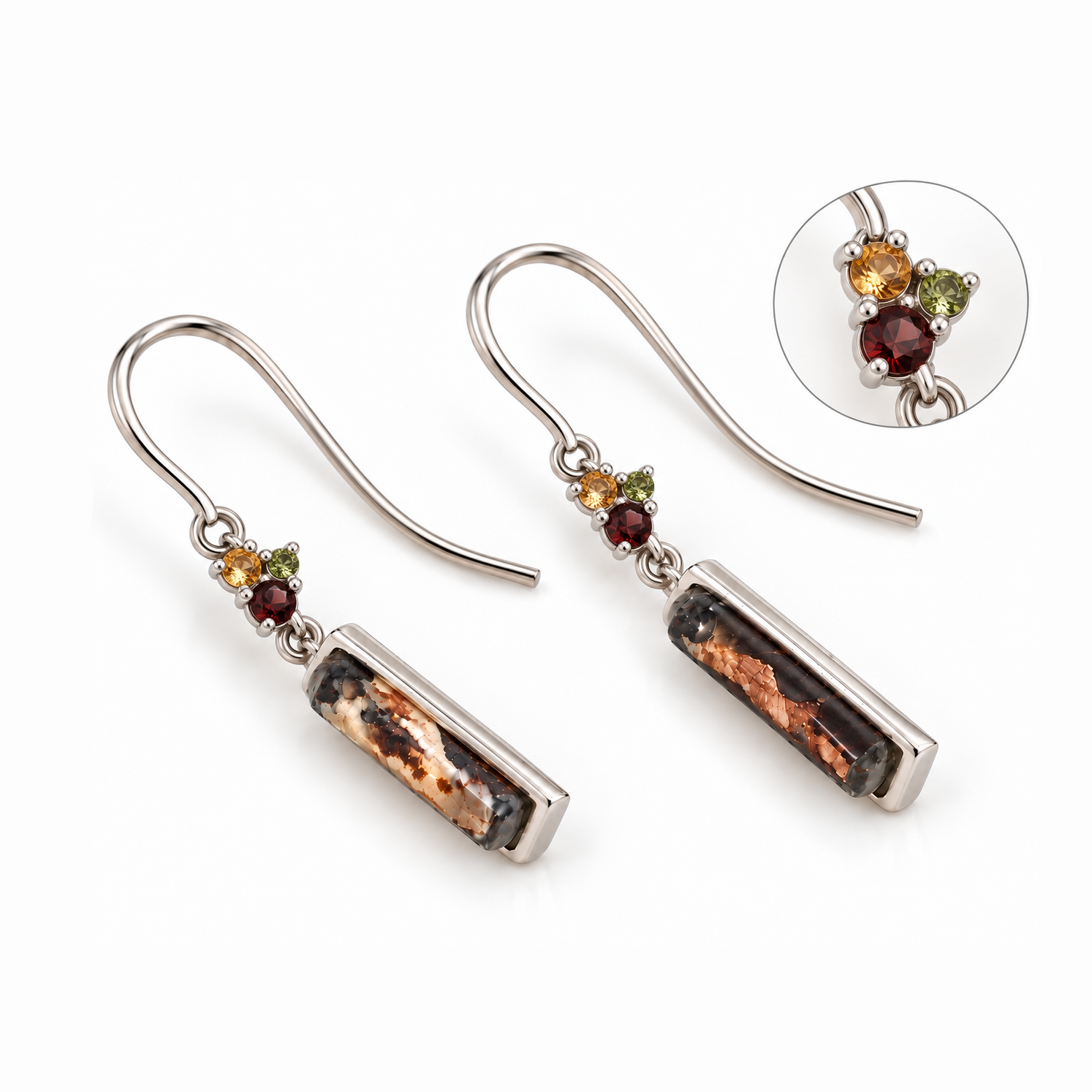 Peace Earring With Fishhooks