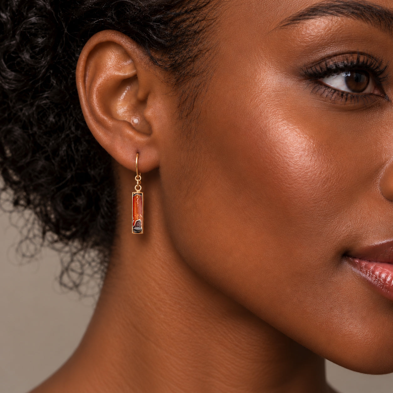 Peace Earring With Fishhooks