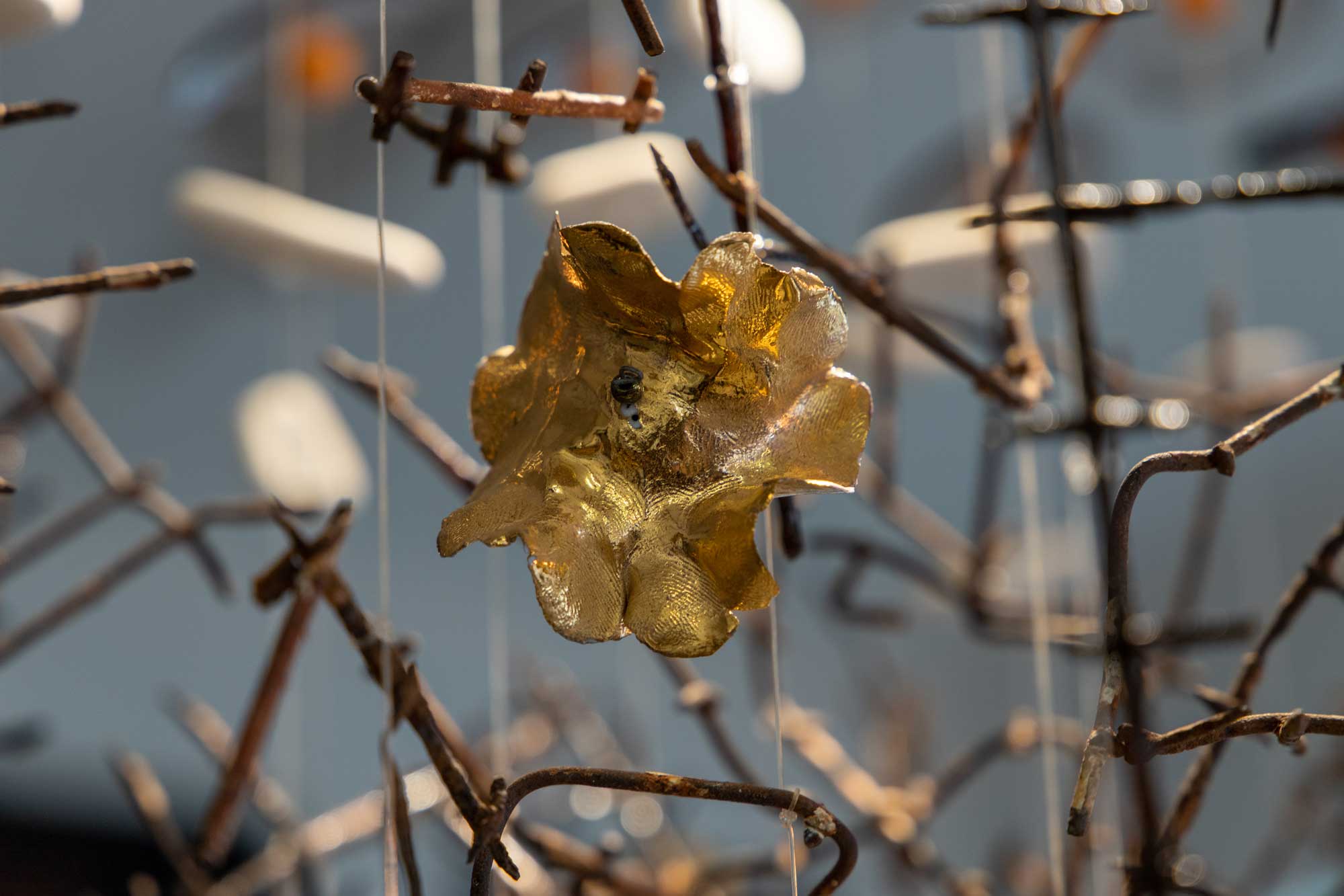 Redemption Chandelier (with incredible recycled elements) image 11