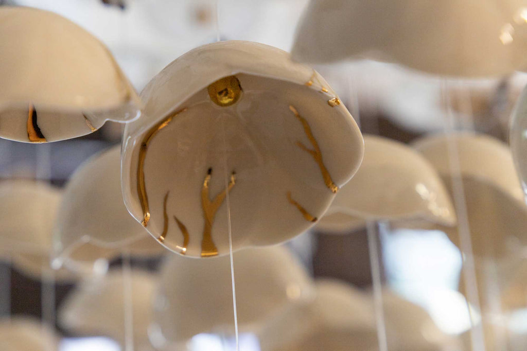 Redemption Chandelier (with incredible recycled elements) image 12