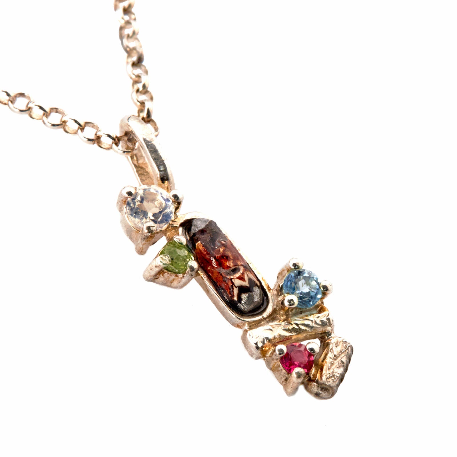 The Glory Pendant: with Diamonds, Tanzanites + Precious Stones (excludes a chain) image 0